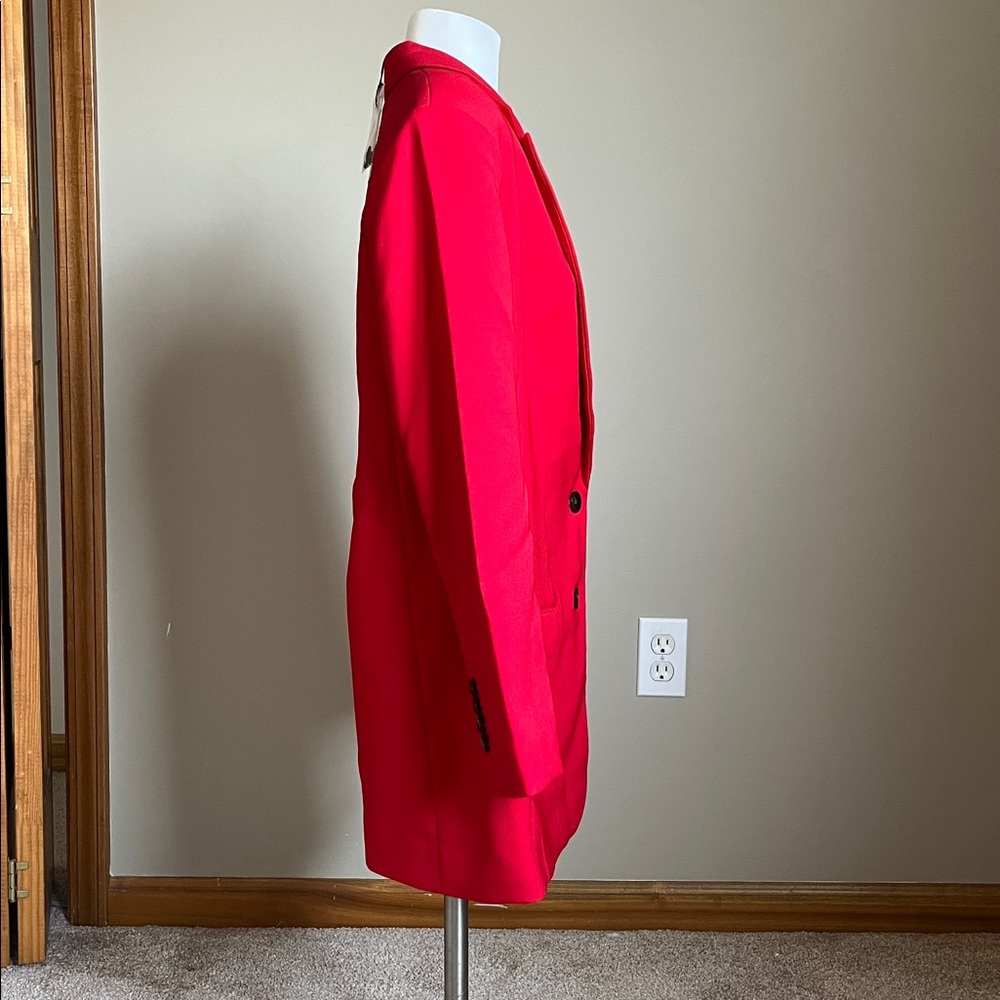 Tomato Red Blazer - Picture 2 of 6